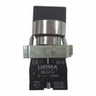 Chave seletora lk2-bd53 metal 3 posição retorno 2na lukma