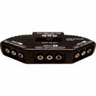 Chave Seletora Para TV Dezcomp Com Cabo 3RCA - 3 entradas 1 saída - UP LED Chave Seletora Para TV Dezcomp Com Cabo 3RCA - 3 entradas 1 saída - UP LED