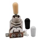 Chave Seletora Tipo Les Paul Toggle Switch Cromada Porca Sextavada 3 Knobs M00118-6