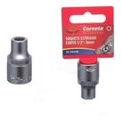 Chave Soquete Estriado Curto 1/2 8mm Corneta Profissional
