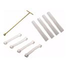 Chave T 10mm / 62Cm + 4 Roletes + 4 Tirantes Agitador Brastemp