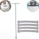 Chave T 10mm / 62cm + 4 Tirante Agitador Brastemp Chave T 10mm / 62cm + 4 Tirante Agitador Brastemp