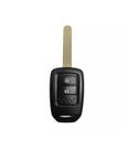 Chave telecomando honda 2 botões completa
