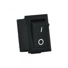 Chave Tic Tac Quadrada Interruptor 2 Estágios Preto 15x21mm