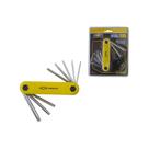 Chave Torx Canivete Com Furo Guia 8 Peças T9-40 Gm5100 Chevrolet