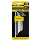 Chave Torx Eda Tipo ''L'' Jogo Com 7 Pecas Longa T10 A T40 - 8Qg