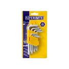 Chave Torx jogo 9 pçs CA3985 T10 a T50 Curta com guias - Ferimte