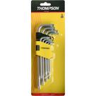 Chave Torx Thompson Tipo ''L'' Jogo Com 9 Pecas Longo - 1842