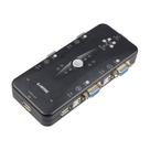 Chaveador KVM Comtac 9391 - 4 computadores em 1 monitor, teclado e mouse - USB Chaveador KVM Comtac 9391 - 4 computadores em 1 monitor, teclado e mouse - USB