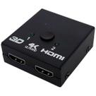 Chaveador Switch HDMI 2 em 1 Bi Direcional 4K Ultra HD