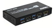 Chaveador Switch Kvm Hdmi 2 Portas 60hz 8k Usb 3.0 C/cabos