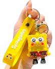 Chaveiro 3d Bob Esponja Personagem Coleção Acessório Chave Carro Bolsa Desenhos Animados