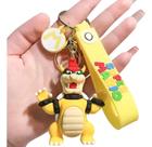 Chaveiro 3d Bowser Mario Bros Personagem Coleção Acessório Chave Carro Bolsa Anime Presente
