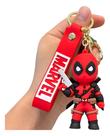 Chaveiro 3d Deadpool Marvel Personagem Coleção Acessório Chave Carro Bolsa Anime Desenhos Animados