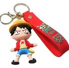 Chaveiro 3d Luffy One Piece Coleção Personagem Acessório Chave Carro Anime Mangá Presente Pingente