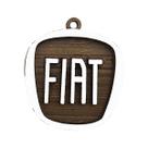 Chaveiro 3d Marca Fiat 4cm Mdf Madeira Decorada