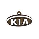 Chaveiro 3d Marca Kia 4cm Mdf Madeira Decorada Chaveiro 3d Marca Kia 4cm Mdf Madeira Decorada