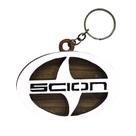 Chaveiro 3d Marca Scion com Argola 4cm Mdf Madeira Decorada Chaveiro 3d Marca Scion com Argola 4cm Mdf Madeira Decorada