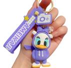 Chaveiro 3d Margarida Hip Hop Disney Personagem Coleção Chave Carro Bolsa