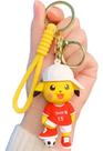 Chaveiro 3d Pikachu Futebol Personagem Coleção Pokemon Anime Mangá Chave Carro Bolsa Presente