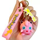 Chaveiro 3d Pokemon Personagem Jigglypuff Coleção Chave Carro Bolsa Pingente