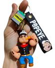 Chaveiro 3d Popeye Marinheiro Personagem Chave Carro Acessório Bolsa Presente Pingente Anime Coleção