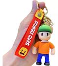Chaveiro 3d Stumble Guys Game Personagem Chave Carro Bolsa Presente Pingente