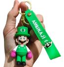 Chaveiro 3d Super Luigi Odyssey Personagem Coleção Acessório Chave Carro Bolsa Desenhos Animados