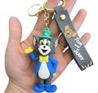 Chaveiro 3d Tom Personagem Coleção Tom E Jerry Acessório Chave Carro Bolsa Desenhos Animados