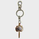 Chaveiro Abebê Oxum Luxo Espelho Dourado Metal 14 Cm Chaveiro Abebê Oxum Luxo Espelho Dourado Metal 14 Cm