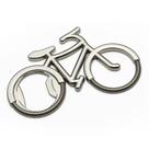 Chaveiro, abridor de garrafas, liga de zinco criativa em forma de bicicleta