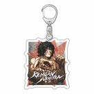 Chaveiro acrílico Kengan Ashura Ohma Tokita e Kuroki Gensai