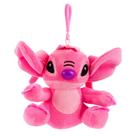Chaveiro Angel Stitch Sentado 13cm - Disney