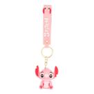 Chaveiro Angel Stitch Sentado Com Alça 7cm - Disney