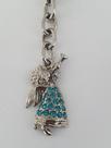 Chaveiro Anjo Pedraria Strass Tifane