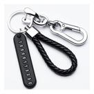 Chaveiro Anti-perda Premium Preto E Prata