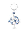 Chaveiro Árvore Olho Grego Azul 6cm Chaveiro Árvore Olho Grego Azul 6cm