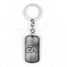 Chaveiro Battlefield 4 Dog Tag Chaveiro de liga leve de dois tons