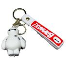 Chaveiro Baymax Cute Character Big Hero 6 para bolsas e chaves