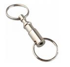 Chaveiro bipartido Niquelado Com 2 Argolas Swiss made Victorinox 4.1835