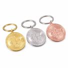 Chaveiro Bitcoin Metal Chaveiro Presente de Criptomoeda