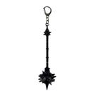 Chaveiro Black Meteor Hammer com design de arma vintage