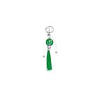 Chaveiro Boiadeiro Com Machado Verde Em Metal 16 Cm