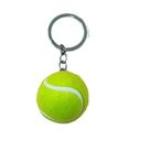 Chaveiro, bola de tênis, chaveiro de feltro de 3,8 cm, cores misturadas