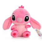 Chaveiro Boneco Pelúcia Stitch E Angel 12cm