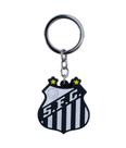Chaveiro Borracha Santos Com Escudo Oficial