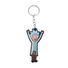 Chaveiro Borracha Série Rick Geek Nerd Chaveiro Borracha Série Rick Geek Nerd