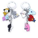 Chaveiro BTS Chibi Characters Taehyung, Yoongi e Mor