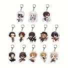 Chaveiro Bungou Stray Dogs Dazai e Atsushi Chibi