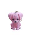 Chaveiro Cachorrinho Rosa 3D Dog Candy Pink - Pet Cute